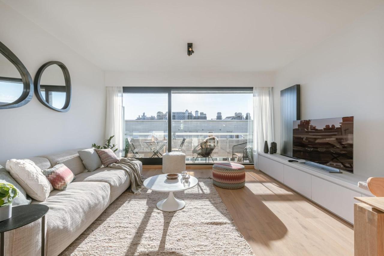 Stunning And Modern Apartment With Sunny Balcony Кнокке-Хейст Экстерьер фото